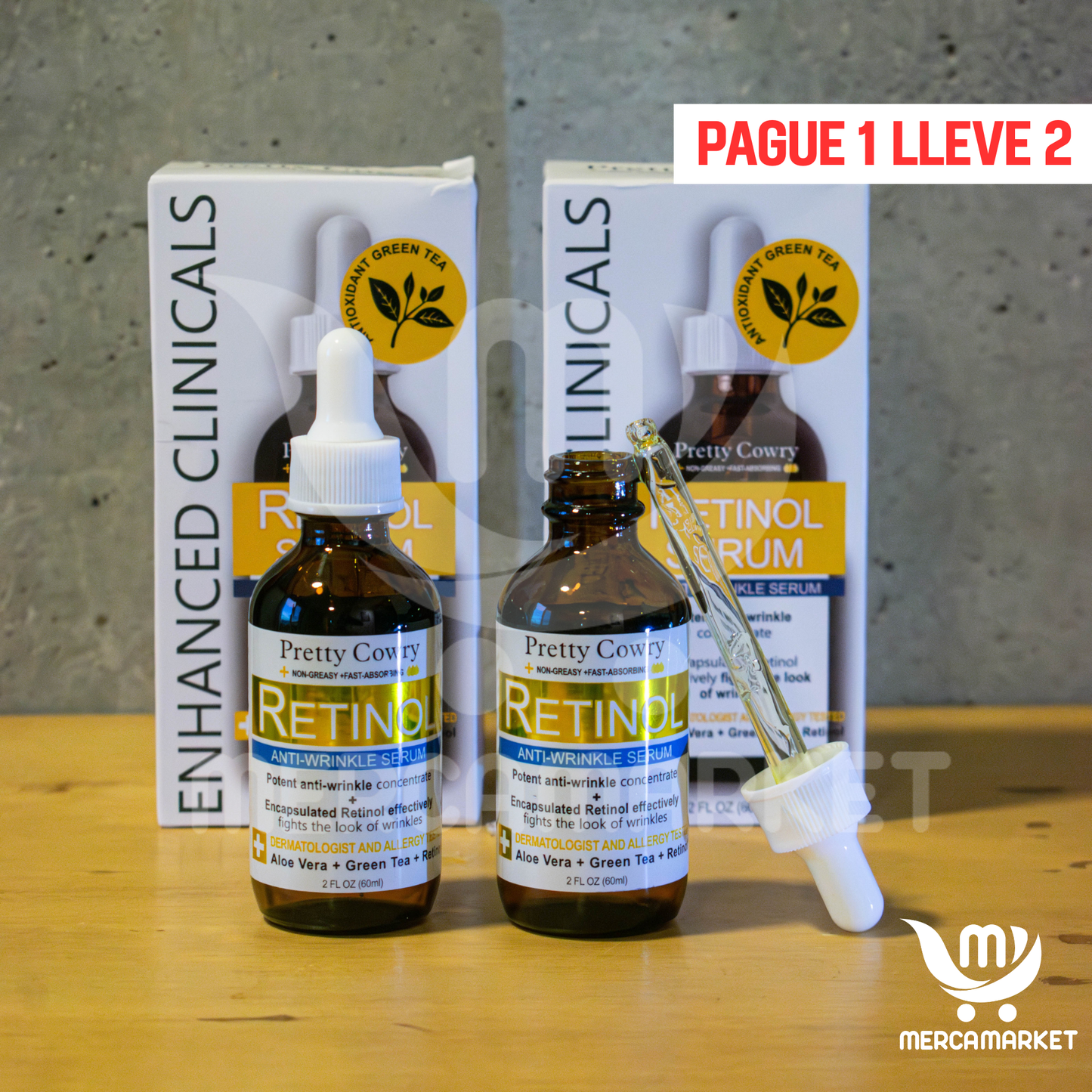 2X1 RETINOL SERUM (60ML)