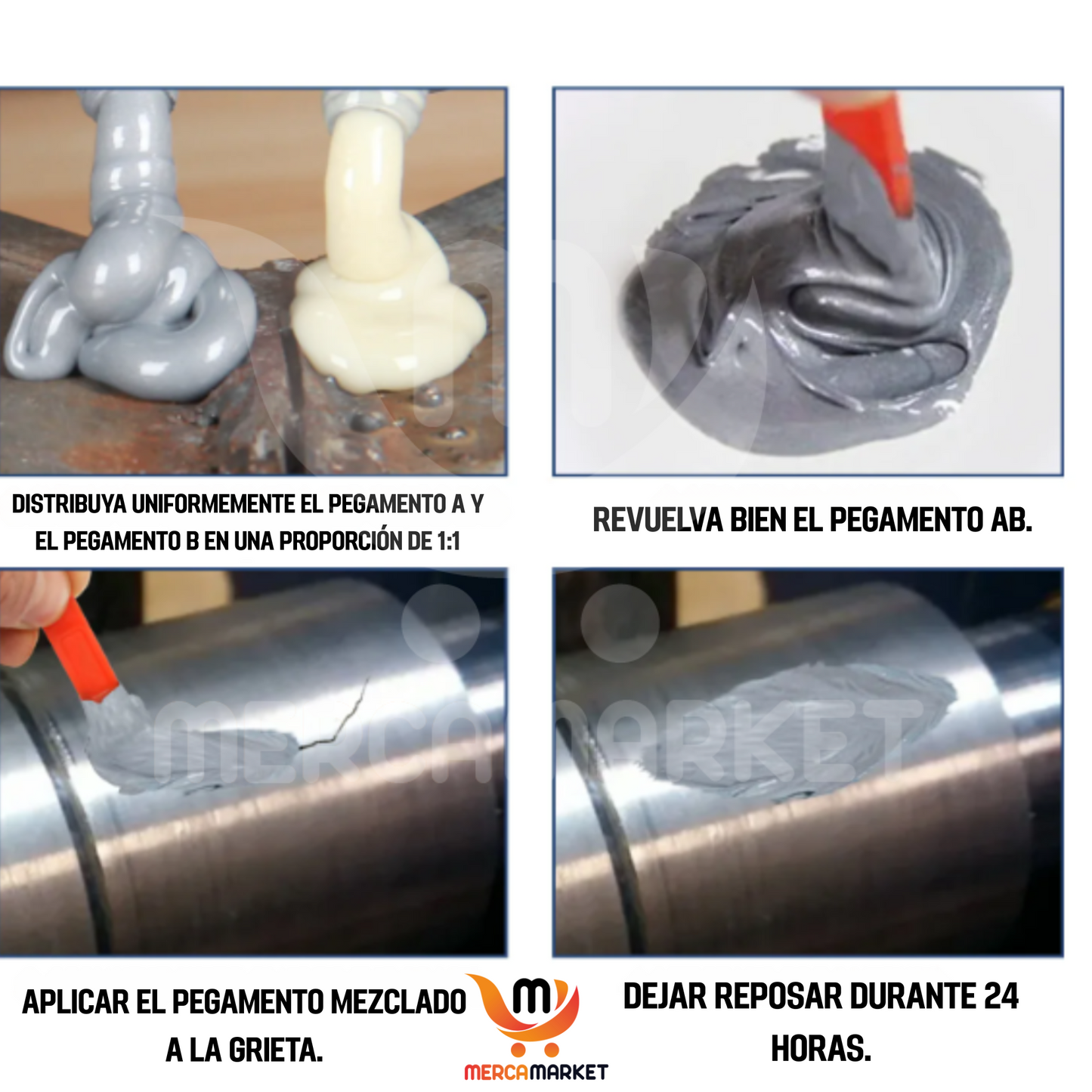 2X1 Soldadura Líquida Multiusos – Reparación Rápida y Fuerte como Acero