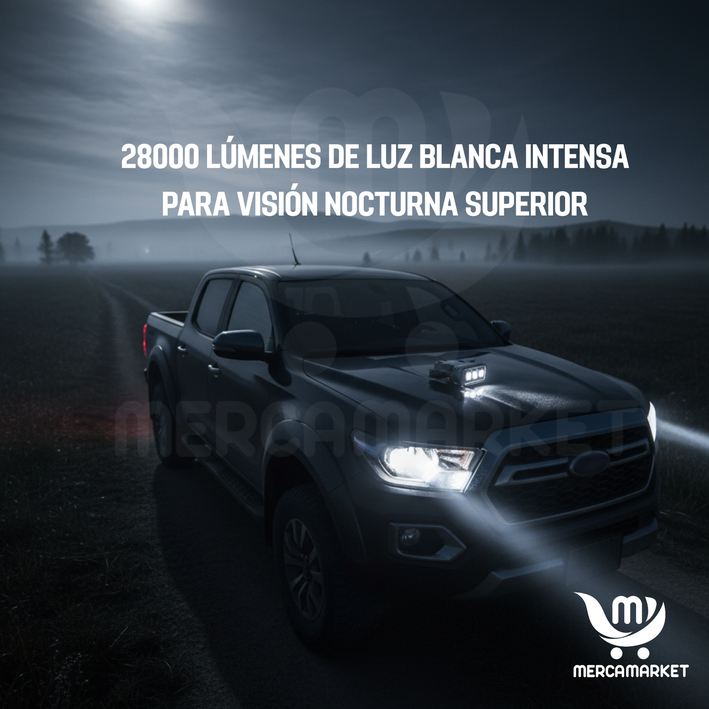 Luces LED H4-H11 28000LM-Potencia Extrema con Sistema de Enfriamiento+ 2 AÑOS DE GARANTIA