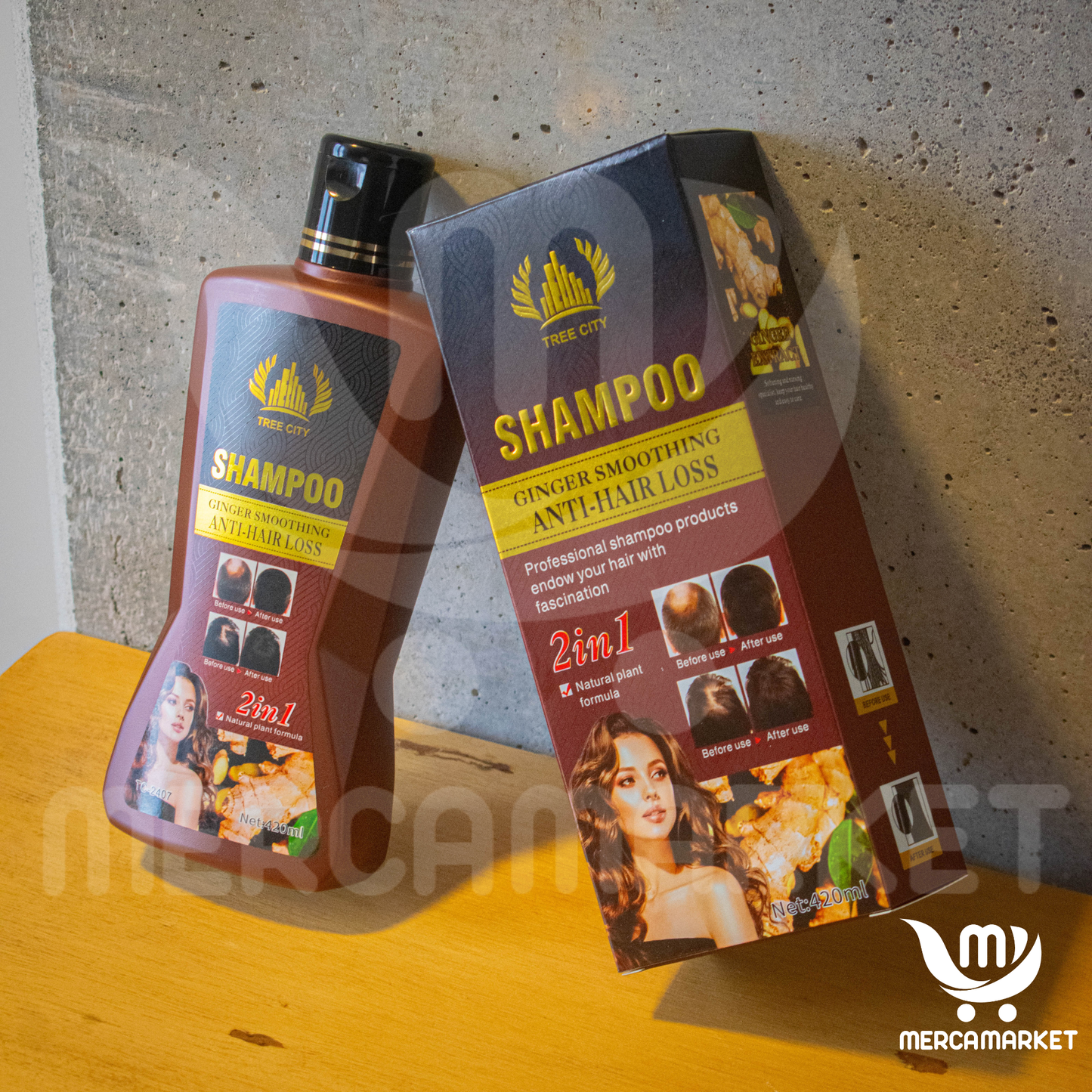 Shampoo Especializado en Anticaída y Crecimiento - Recupera tu Cabello al Instante