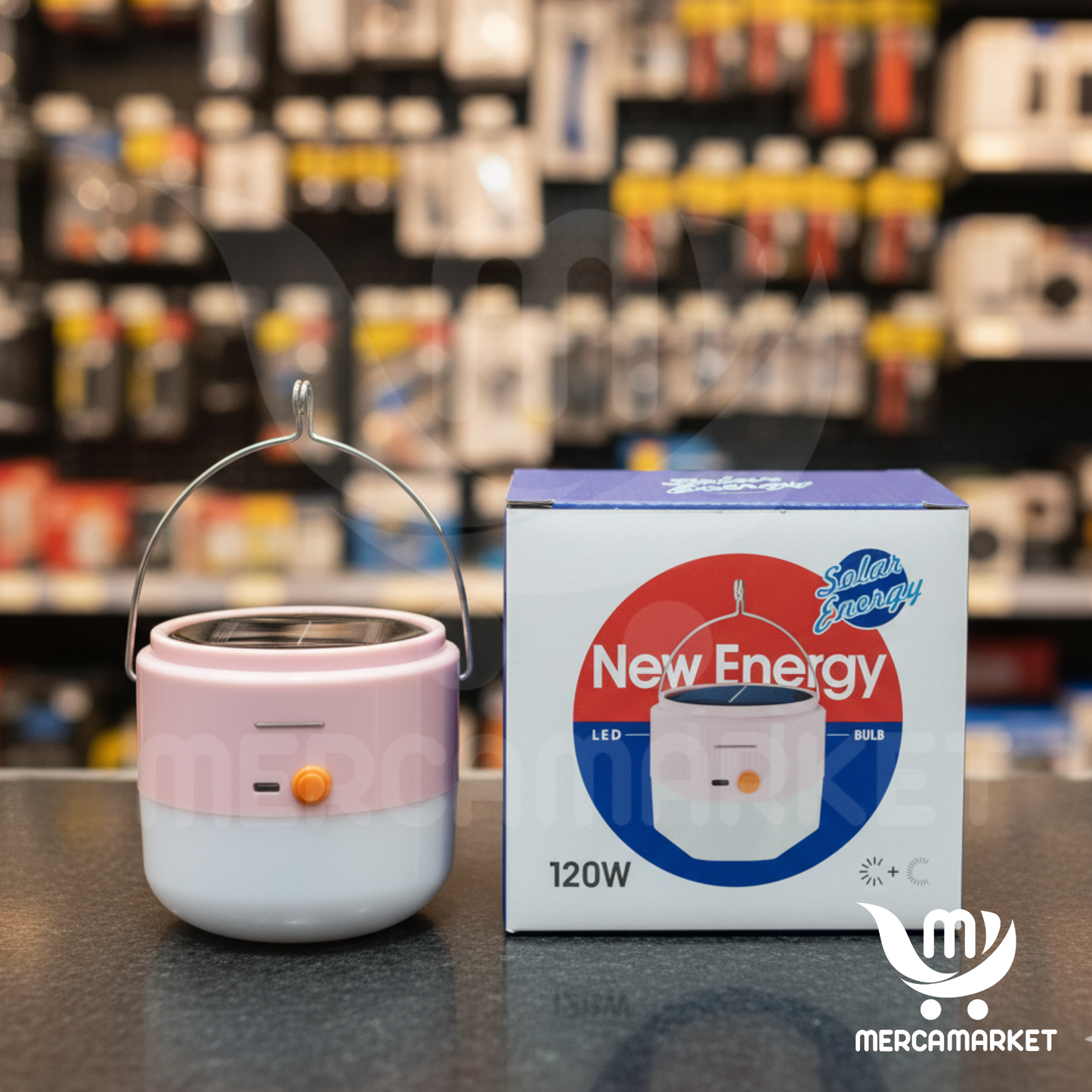 [💎 PRECIO IMPORTADOR + REGALO] Bombilla Solar LED Portátil 200W | Iluminación Portatil Potente sin Electricidad