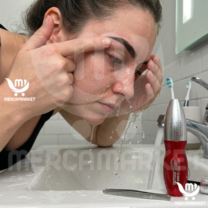 [🔥 OFERTA 2x1 + REGALO] Tatuador de cejas en gel |+72Horas de Duración, Cero Retoques y No Se Corre.