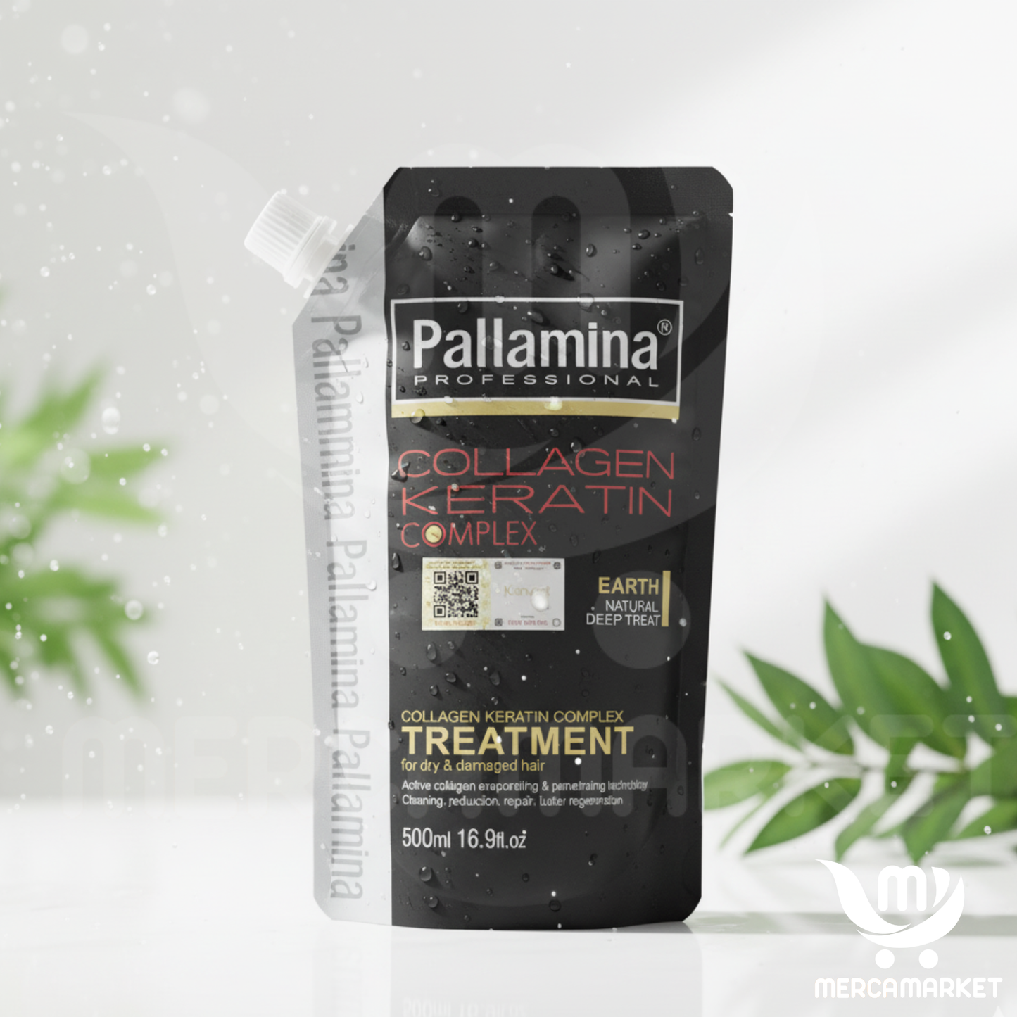 TRATAMIENTO PROFESIONAL CON KERATINA Y COLAGENO-Restauración profunda para cabello dañado