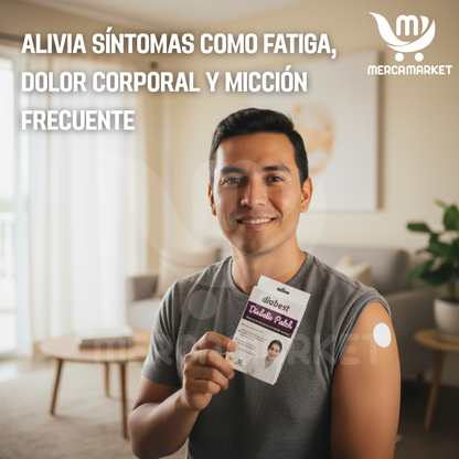 2X1 Parches diabéticos (24 UNDS)-Bloqueador de Azúcar y Carbohidratos