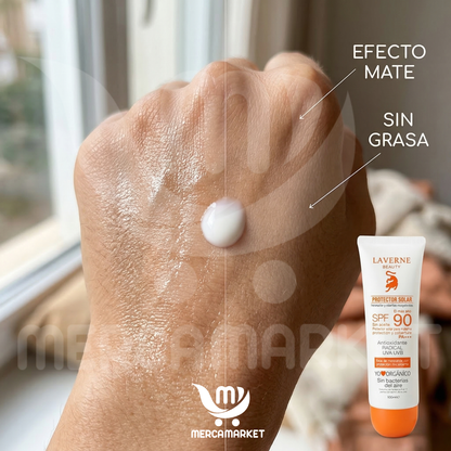 [🔥 OFERTA 2x1 + REGALO] Escudo Solar Máxima Protección SPF 90 | Fórmula Avanzada con Antioxidantes + Manzanilla