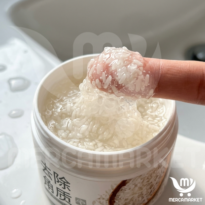 [🔥 OFERTA 2x1 + REGALO] Gel Exfoliante Aclarante de Arroz | Limpieza Profunda, Cero Puntos Negros y Efecto Mate