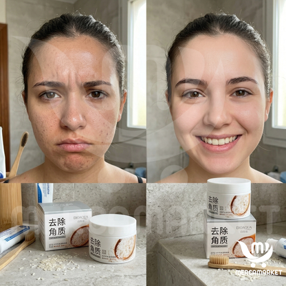 [🔥 OFERTA 2x1 + REGALO] Gel Exfoliante Aclarante de Arroz | Limpieza Profunda, Cero Puntos Negros y Efecto Mate