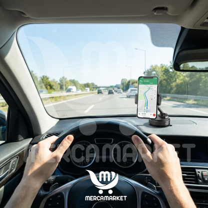 [🔥 OFERTA 2x1 + REGALO] Soporte Magnético Universal "Ultra-Grip" | Rotación 360° para Auto