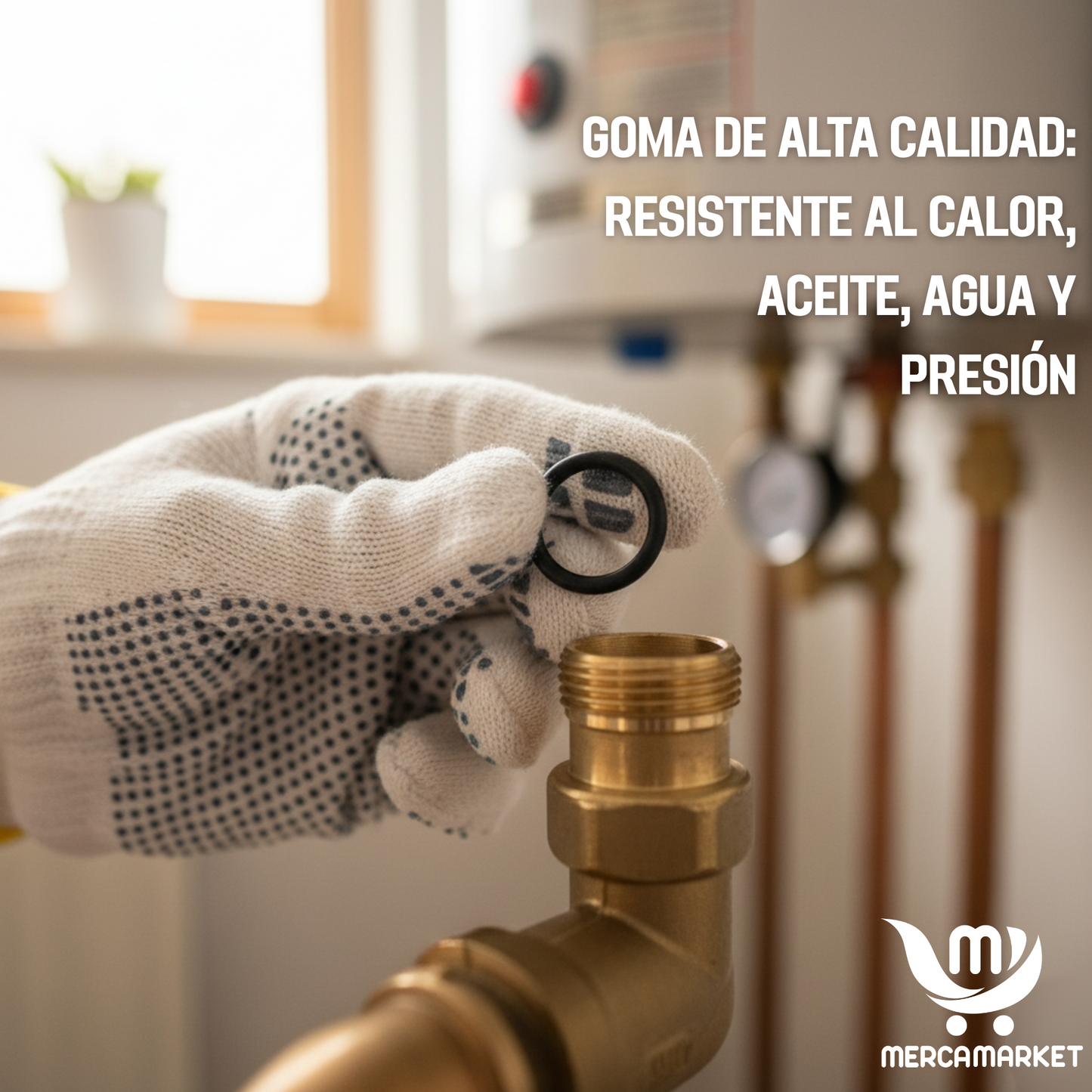 Set de Orrines de Goma – 270 Unidades para Fugas y Presión.