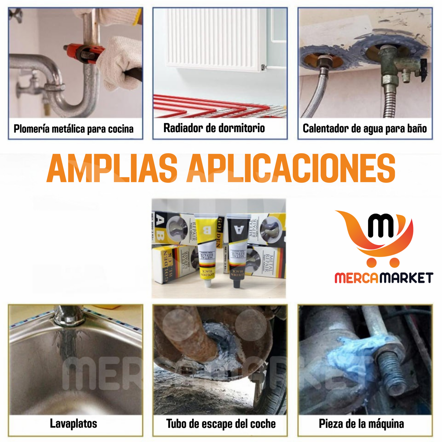 2X1 Soldadura Líquida Multiusos – Reparación Rápida y Fuerte como Acero