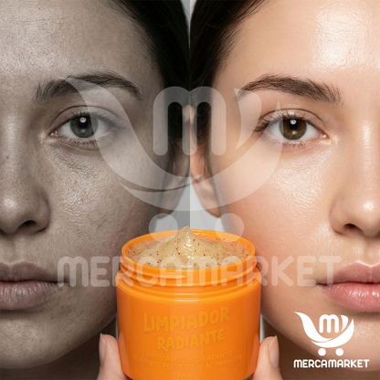 [🔥 OFERTA 2x1 + REGALO] Gel Exfoliante Blanqueador de Naranja | Fórmula Avanzada con Niacinamida + Vitamina C.