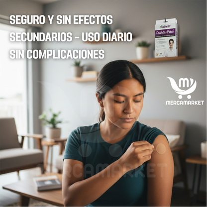 2X1 Parches diabéticos (24 UNDS)-Bloqueador de Azúcar y Carbohidratos