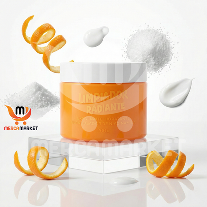 [🔥 OFERTA 2x1 + REGALO] Gel Exfoliante Blanqueador de Naranja | Fórmula Avanzada con Niacinamida + Vitamina C.