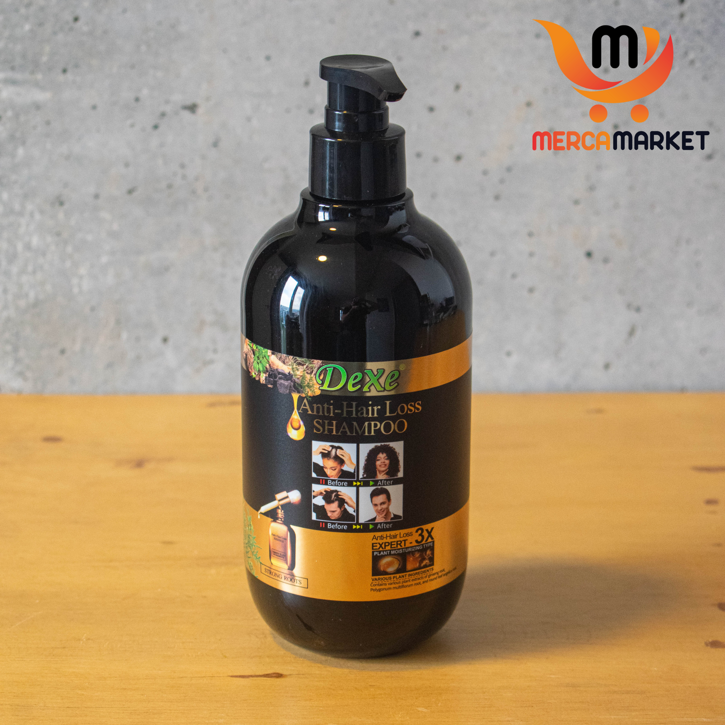 [💎 PRECIO IMPORTADOR + REGALO] Shampoo Especializado en Anticaída y Crecimiento con 5% de Minoxidil