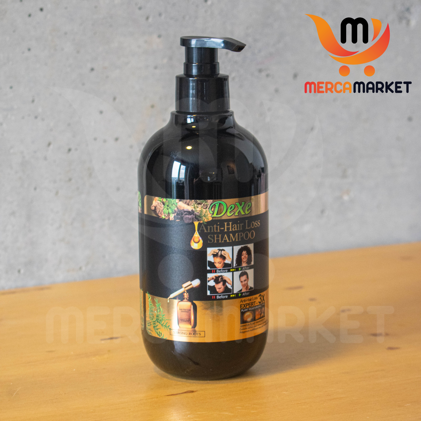 Shampoo Especializado en Anticaída y Crecimiento - Recupera tu Cabello al Instante