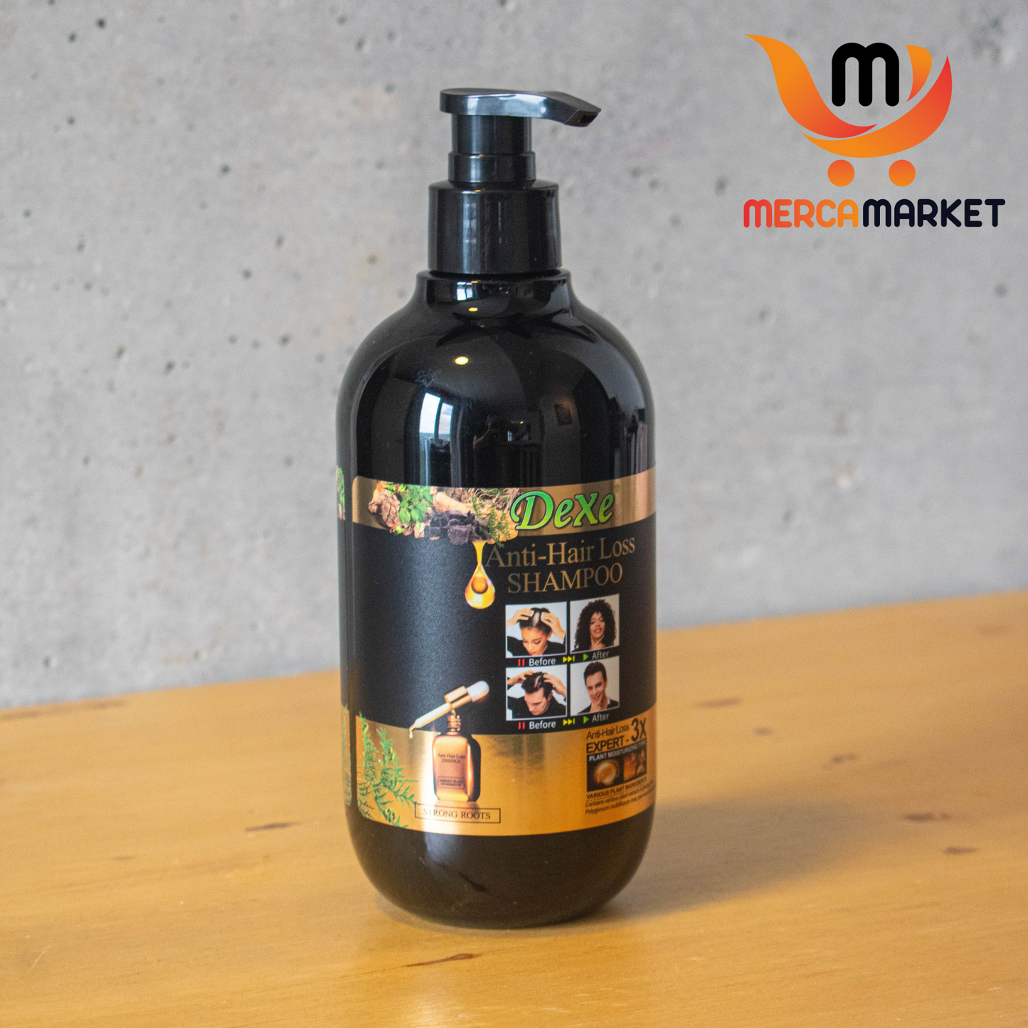 [💎 PRECIO IMPORTADOR + REGALO] Shampoo Especializado en Anticaída y Crecimiento con 5% de Minoxidil