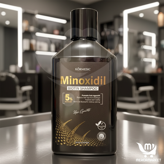 Shampoo Especializado en Anticaída y Crecimiento con 5% de Minoxidil  (🎅 DESCUENTO NAVIDEÑO + REGALO EXCLUSIVO 🎁)