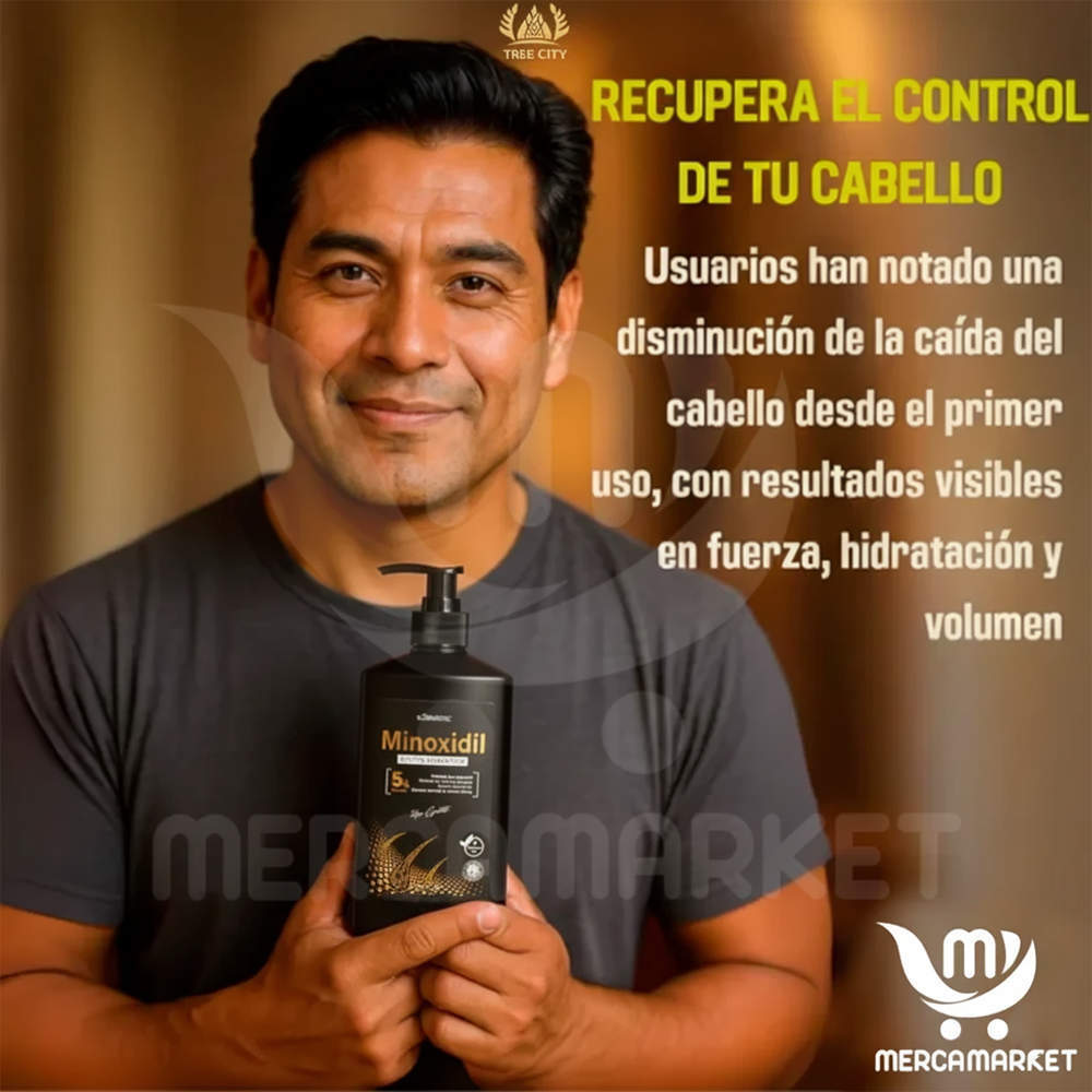 Shampoo Especializado en Anticaída y Crecimiento - Recupera tu Cabello al Instante